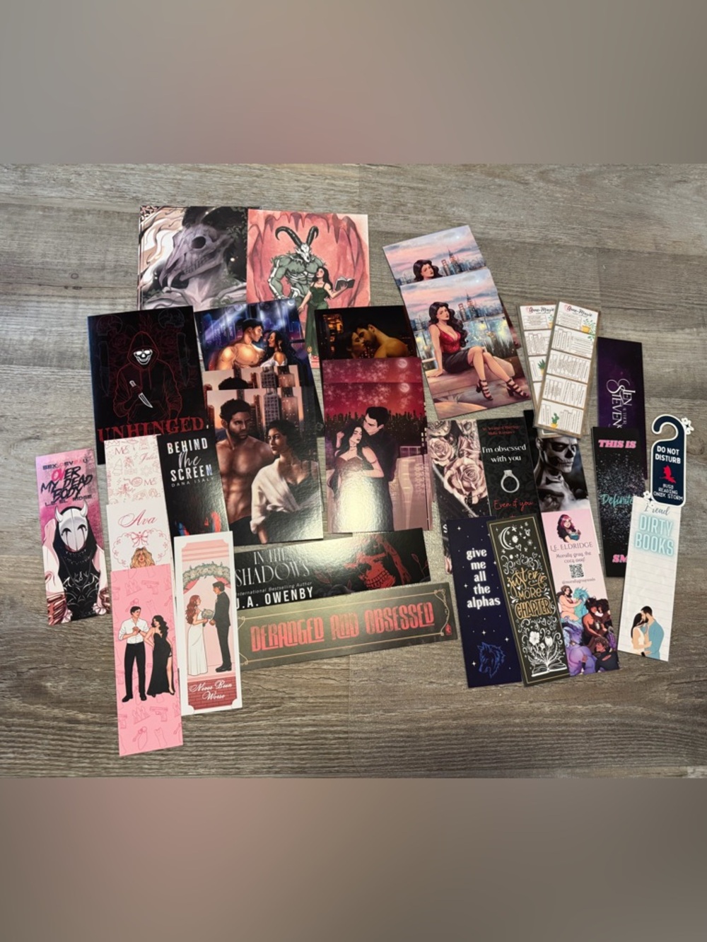 Author Prints and Bookmarks